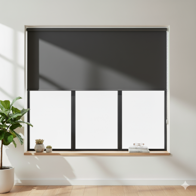 Antrasit Mat Stor Perde